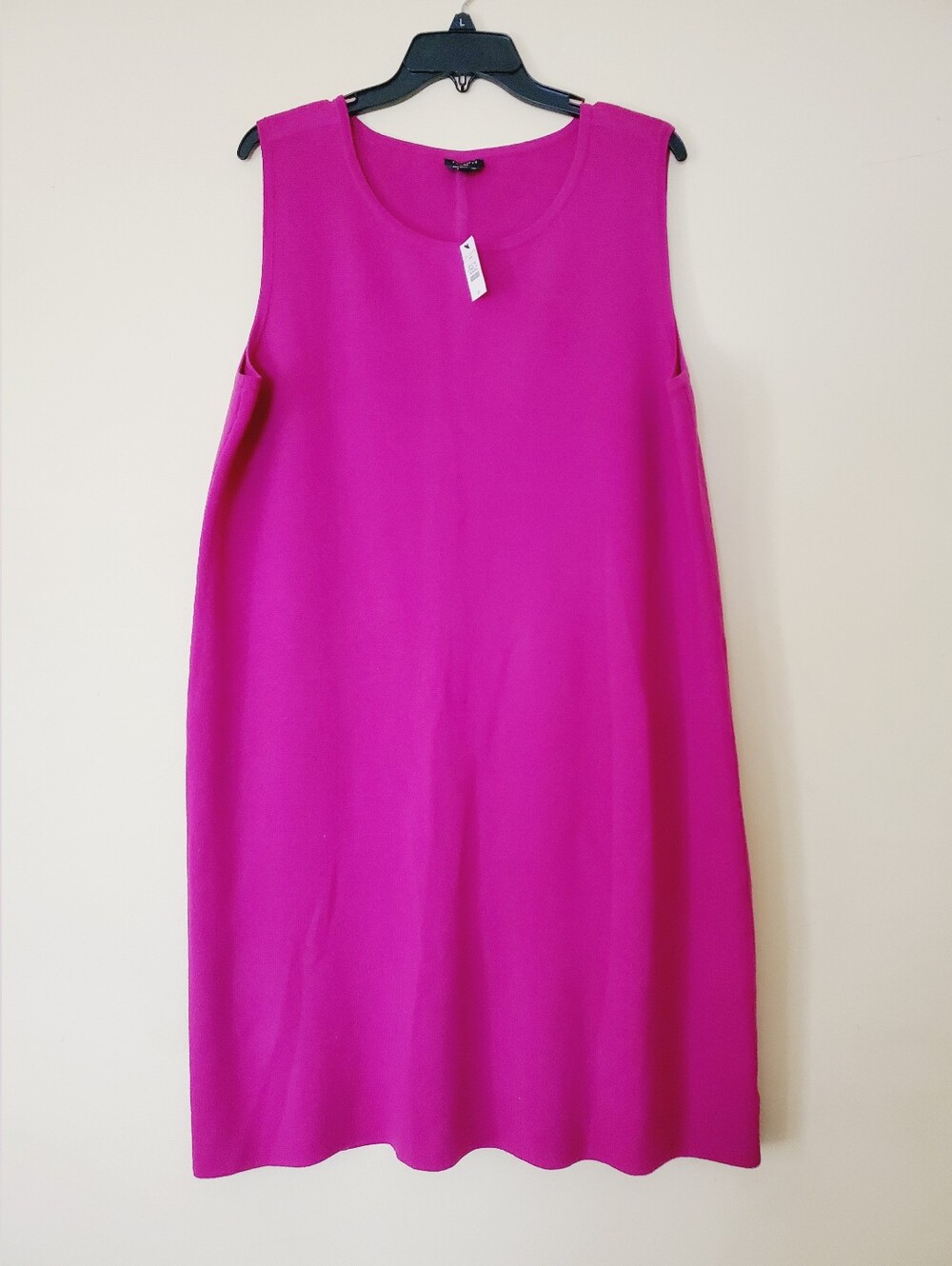 Talbots Pure Merino Wool Sleeveless Sheath Dress 2X